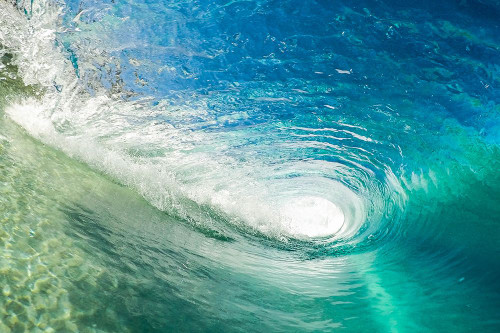 Wave Tunnel Poster Print - Artographie - Posterazzi