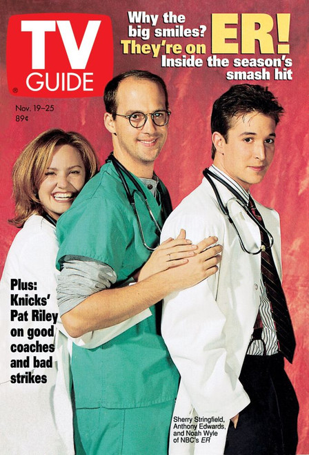 Er, From Left: Sherry Stringfield, Anthony Edwards, Noah Wyle, Tv