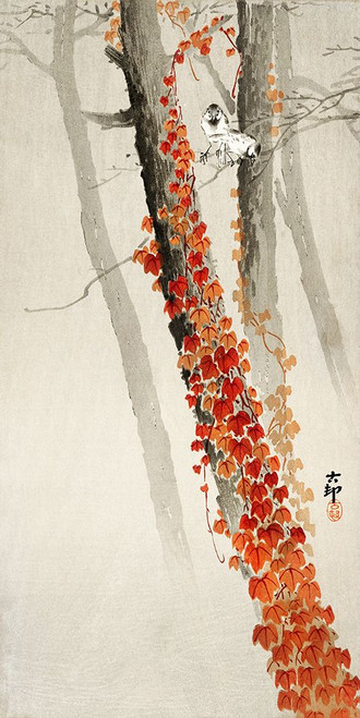 Red Ivy Poster Print - Ohara Koson # VARPDX2JP6338 - Posterazzi
