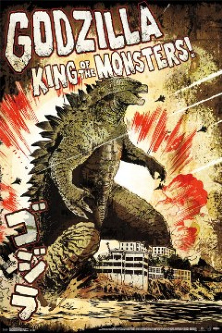 Godzilla - King of the Monsters Poster Poster Print - Item