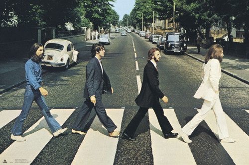 【US美盤❗️】THE BEATLES / ABBEY ROAD（ポスター付属） The Beatles - Abbey Road Poster Poster Print - Item # VARGPE4791