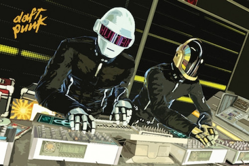 DAFT PUNK Rolling Stone ポスター 2013 JUNE 6 ROLLING STONE MAGAZINE - DAFT PUNK COVER - L