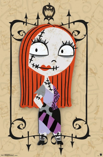 Nightmare Before Christmas - Sally Madness Poster Poster Print