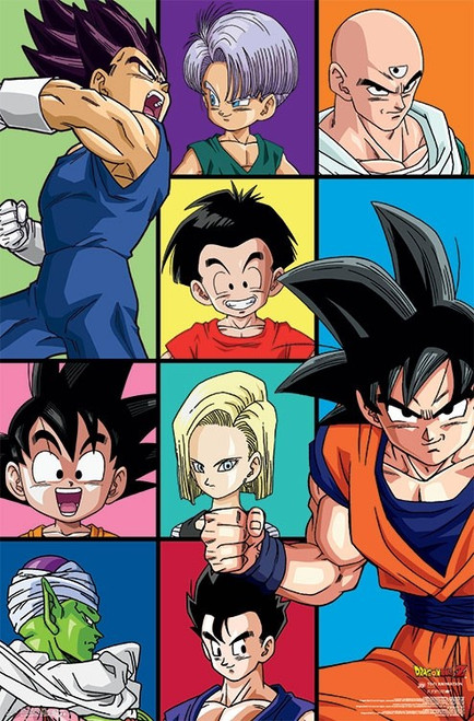 Dragon Ball Z - Grid Poster Print - Item # VARTIARP17190 - Posterazzi