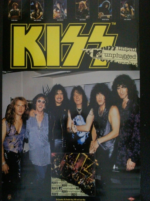 Kiss MTV Unplugged Poster - Item # RAR9992715 - Posterazzi