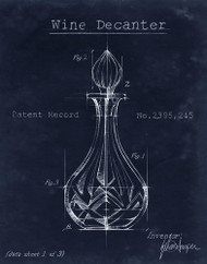 Custom Barware Blueprint VIII Poster Print - Ethan Harper