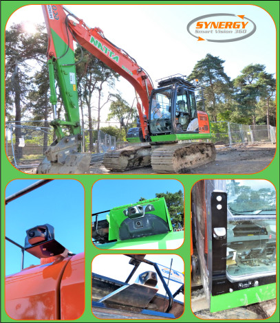 Synergy Smart Vision 360 Camera Solution for Hitachi ZX130 Synergy Smart Vision 360 Camera Solution for Hitachi ZX130