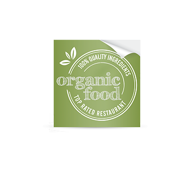 Indoor Stickers with UV Coating