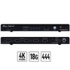 Front view of the Key Digital KD-S4x1X-2 HDMI switcher.