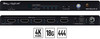 Horizontal view of the Key Digital KD-S4x1X-2 HDMI switcher.