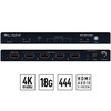 Front view of the Key Digital KD-DA1x4DC HDMI distribution amplifier.