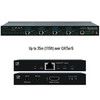 Angled view of the Key Digital KD-MLV4x4Pro multi-viewer, emphasizing the compact design.