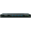Angled view of the Key Digital KD-MS4x4G-2 matrix switcher, highlighting the compact design.