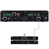 Close-up view of the Key Digital KD-UPS52U showing the input and output ports.
