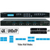 Front view of the Key Digital KD-VW4x4ProK video wall processor.
