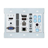 Rear view showing the connection ports.
