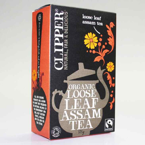 Clipper Organic Assam Tea 50 unbleached bags 125g
