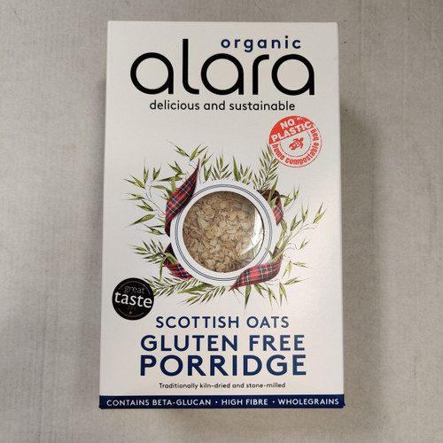 Alara Organic Gluten Free Scottish Oats 500g