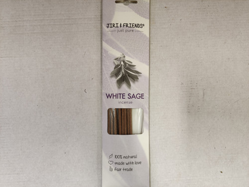 Jiri and Friends Fair Trade White Sage Incense 15 sticks