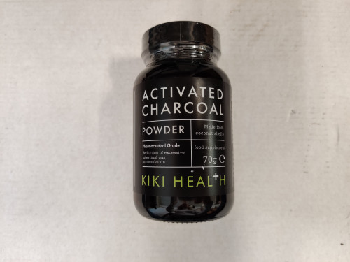 Kiki Health Pharmaceutical Grade Activated Charcoal powder 70g