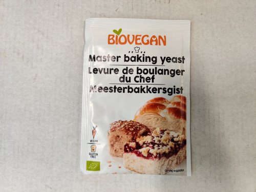 Biovegan Master organic  baking yeast 7g