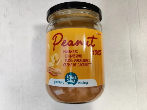 Terra Sana Organic Smooth Peanut Butter 500g
