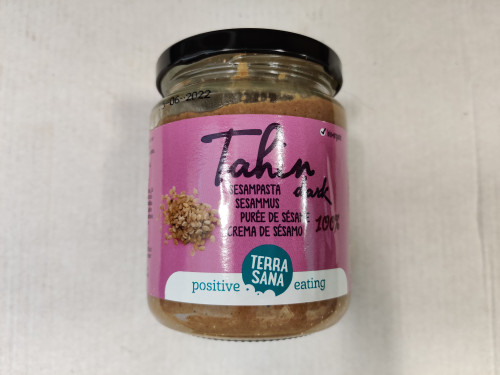 Terra Sana Organic Dark Tahini 250g