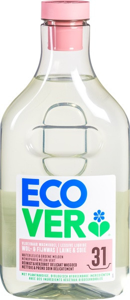 Ecover Sensitive Wool and Deliacets Laundry Liquit 1l