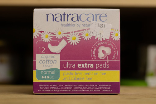 Natracare ultra extra pads normal (12-pack)