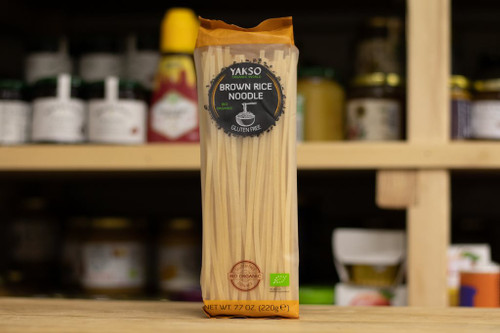 Yakso organic brown rice noodle