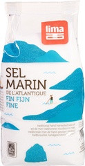 Lima Organic Atlantic sea salt fine