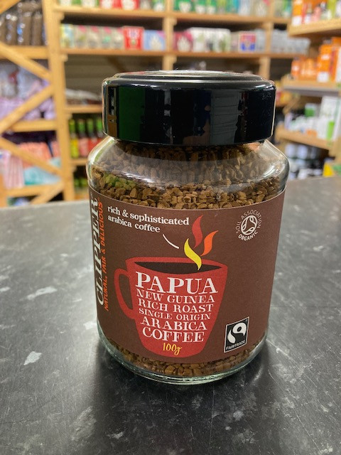 Clipper Organic Papua New Guinea Rich Roast Single Origin Arabic Coffee 100g