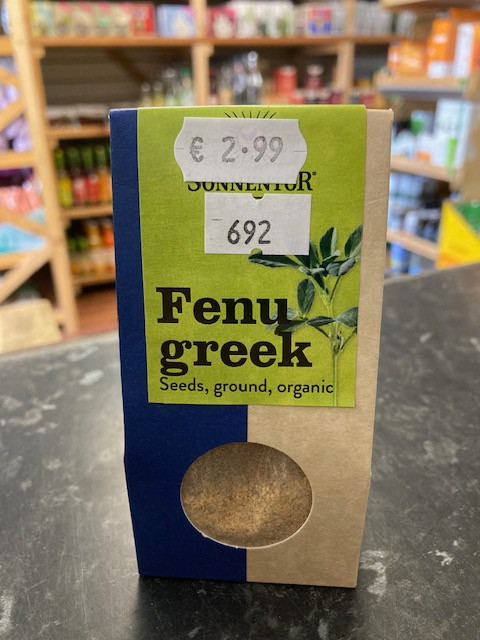 Sonnentor Organic Fenu Greek Seeds Ground 35g