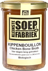 KleinsteSoepFabriek Chicken-broth 400 ml