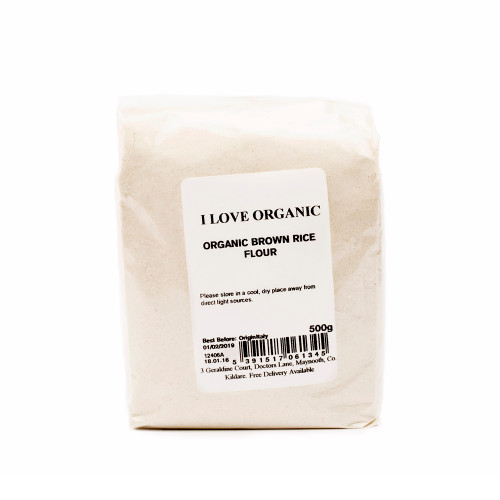 I Love Organic Brown Rice Flour 500g