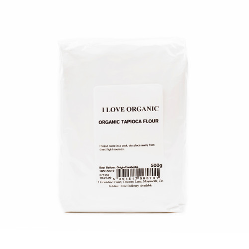 I Love Organic Tapioca Flour 500g
