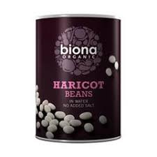 Organic Biona Haricot Beans 400g