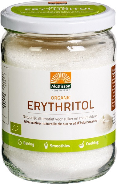 Mattisson Organic Sweetener Erythritol 400g