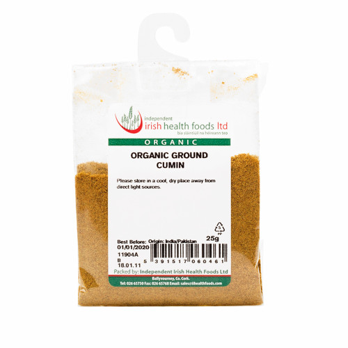Organic Ground Cumin 25g