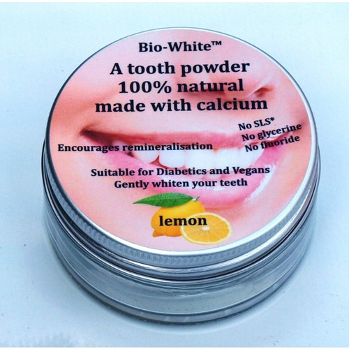 Bio White Organic Lemon Tooth Powder 35g