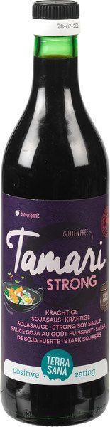 TerraSana Tamari soy sauce strong 500 ml (ORG)
