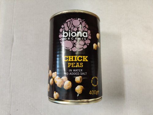 Organic Biona Chickpeas