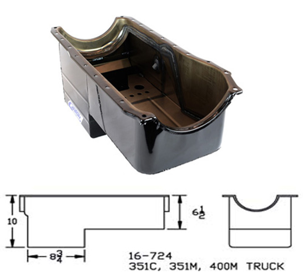 Rear Sump Oil Pan