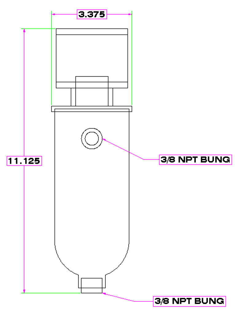 Tank Dimensions 23-030