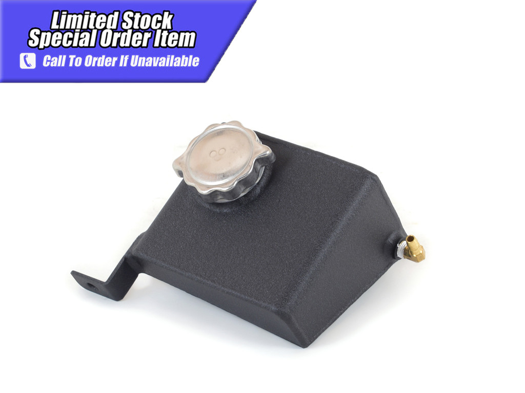 80-276BLK Aluminum Coolant Tank 1999-2005 Mazda Miata Black Powdercoat