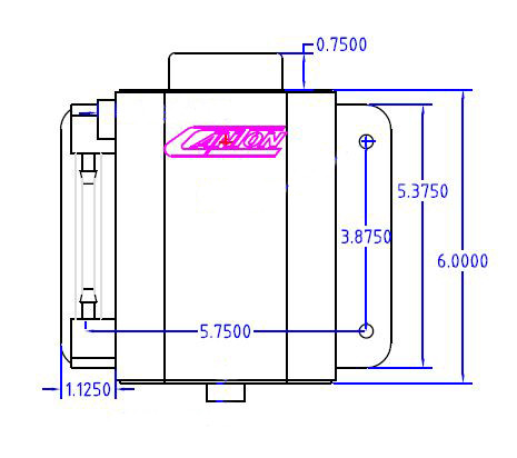 Canton Racing Products 80-201C Coolant Tank