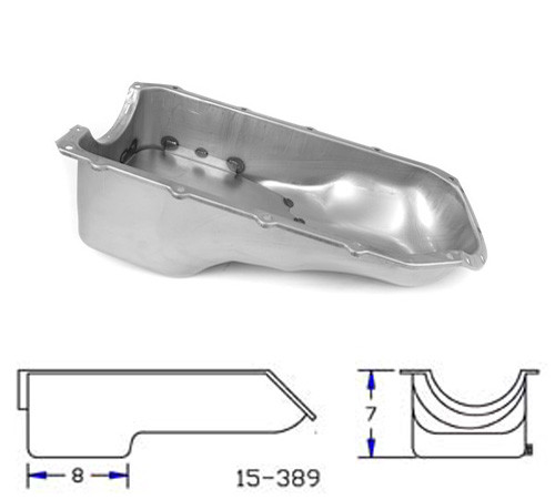 Canton Racing Products 15389 Pontiac Oil Pan
