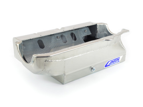 11-187 Small Block Chevy Open Chassis Pro Style Pan With Left Or Rear Starters