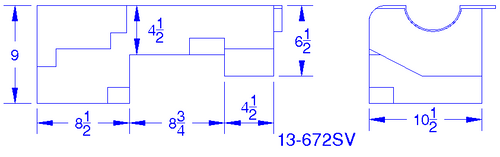 13-672SV Dims