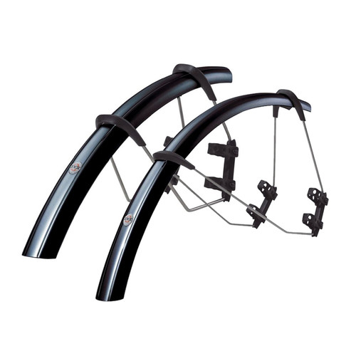A lightweight easy to fit mudguard perfect for road bikes with no brake caliper clearance